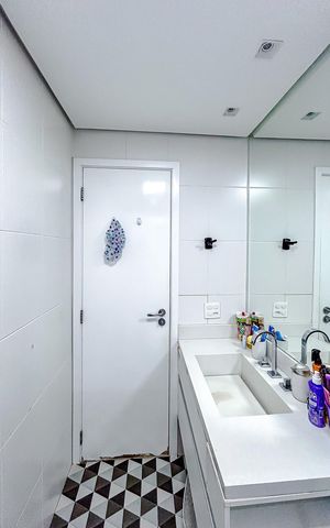 Apartamento para alugar com 102m², 3 quartos e 2 vagasBanheiro