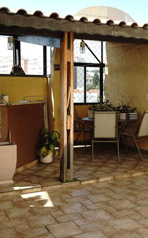 Apartamento para alugar com 180m², 3 quartos e 3 vagasChurrasqueira - Cobertura