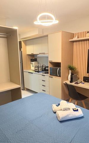 Studio para alugar com 29m², 1 quarto e sem vagaSala/Quarto