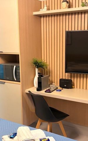 Studio para alugar com 29m², 1 quarto e sem vagaSala/Quarto