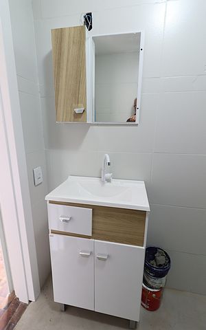 Apartamento à venda com 55m², 1 quarto e sem vagaBanheiro 