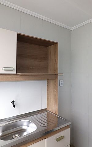 Apartamento à venda com 55m², 1 quarto e sem vagaCozinha