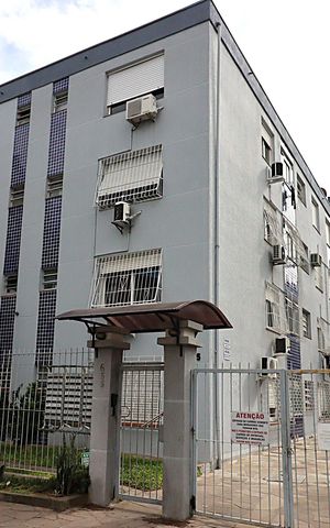 Apartamento à venda com 55m², 1 quarto e sem vagaFachada do prédio