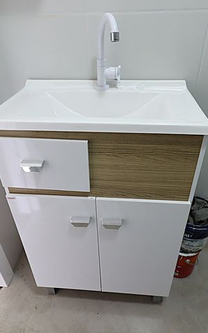 Apartamento à venda com 55m², 1 quarto e sem vagaBanheiro 