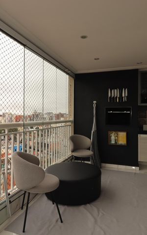 Apartamento à venda com 94m², 2 quartos e 2 vagasVaranda Gourmet