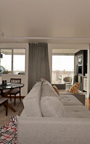 Apartamento à venda com 94m², 2 quartos e 2 vagasSala