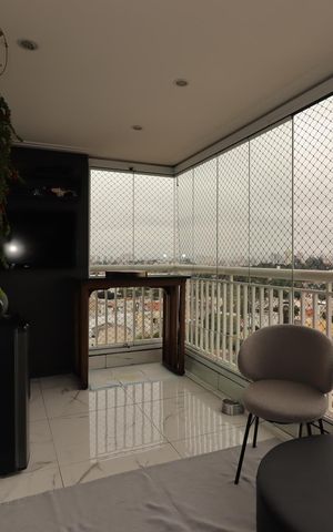 Apartamento à venda com 94m², 2 quartos e 2 vagasVaranda Gourmet