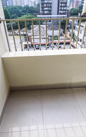 Studio à venda com 23m², 1 quarto e sem vagaVaranda