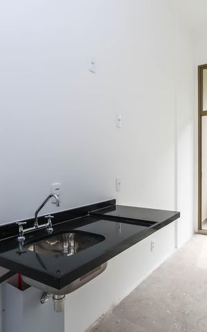 Studio à venda com 23m², 1 quarto e sem vagaQuarto e cozinha