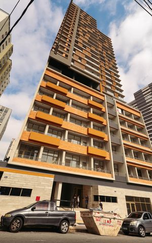 Studio à venda com 23m², 1 quarto e sem vagaFachada
