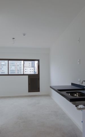 Studio para alugar com 24m², 1 quarto e sem vaga Studio para alugar com 24m², 1 quarto e sem vagaCozinha