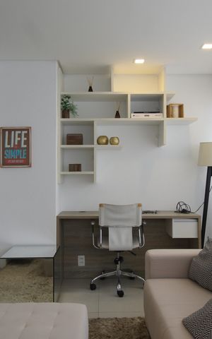 Apartamento para alugar com 54m², 1 quarto e 1 vagaSala