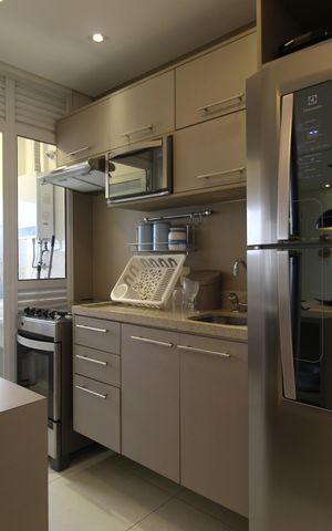 Apartamento para alugar com 54m², 1 quarto e 1 vagaCozinha e Área de Serviço