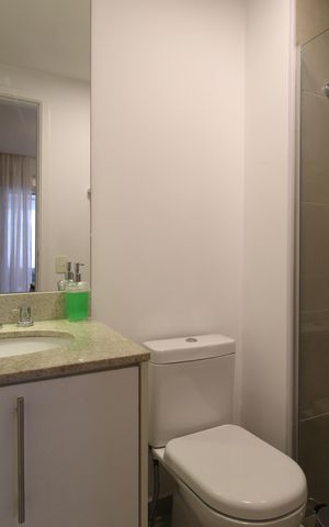 Apartamento para alugar com 54m², 1 quarto e 1 vagaBanheiro da Suíte
