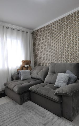 Casa de condomínio à venda com 48m², 2 quartos e 1 vagaSala