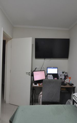 Casa de condomínio à venda com 48m², 2 quartos e 1 vagaQuarto 2