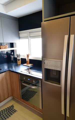 Apartamento à venda com 51m², 1 quarto e 1 vagaCozinha