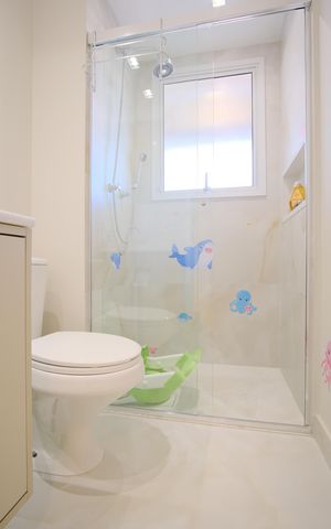 Apartamento à venda com 109m², 3 quartos e 2 vagasBanheiro da Suíte 2