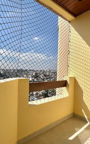 Apartamento para alugar com 58m², 3 quartos e 3 vagas Apartamento para alugar com 58m², 3 quartos e 3 vagasVaranda