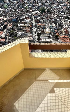 Apartamento para alugar com 58m², 3 quartos e 3 vagas Apartamento para alugar com 58m², 3 quartos e 3 vagasVaranda