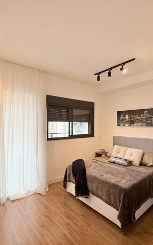 Studio para alugar com 28m², 1 quarto e 1 vaga Studio para alugar com 28m², 1 quarto e 1 vagaQuarto
