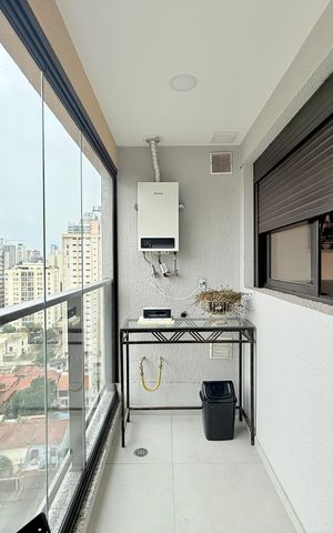 Studio à venda com 28m², 1 quarto e 1 vaga Studio à venda com 28m², 1 quarto e 1 vagaSacada