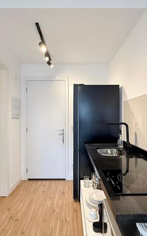 Studio à venda com 28m², 1 quarto e 1 vaga Studio à venda com 28m², 1 quarto e 1 vagaCozinha