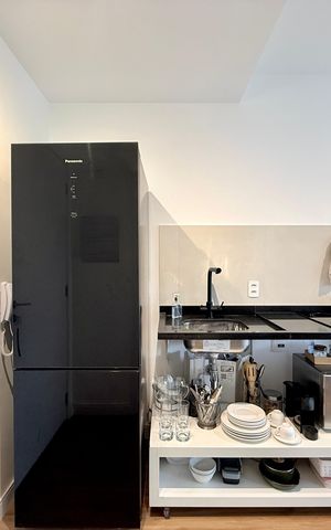 Studio à venda com 28m², 1 quarto e 1 vaga Studio à venda com 28m², 1 quarto e 1 vagaCozinha