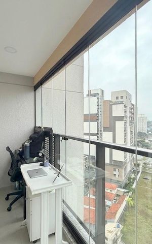 Studio à venda com 28m², 1 quarto e 1 vaga Studio à venda com 28m², 1 quarto e 1 vagaSacada