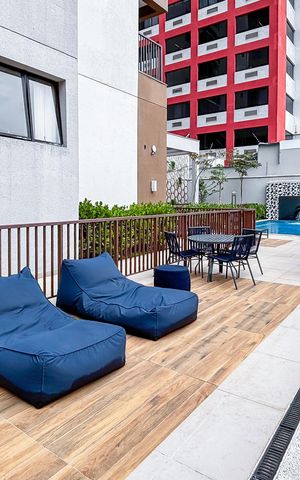 Apartamento para alugar com 24m², 1 quarto e sem vaga
