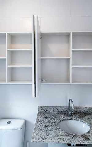 Apartamento para alugar com 24m², 1 quarto e sem vaga Apartamento para alugar com 24m², 1 quarto e sem vagaBanheiro Suíte