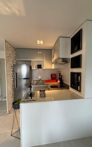 Apartamento à venda com 38m², 1 quarto e 1 vaga