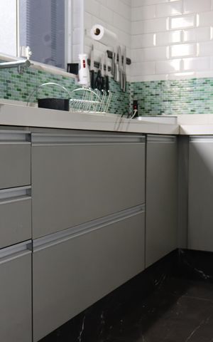 Casa à venda com 295m², 4 quartos e 7 vagasCozinha 
