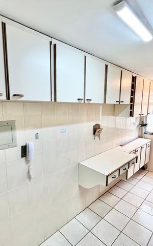 Apartamento à venda com 63m², 2 quartos e 1 vagaCozinha e Área de Serviço