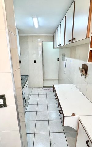 Apartamento à venda com 63m², 2 quartos e 1 vagaCozinha e Área de Serviço
