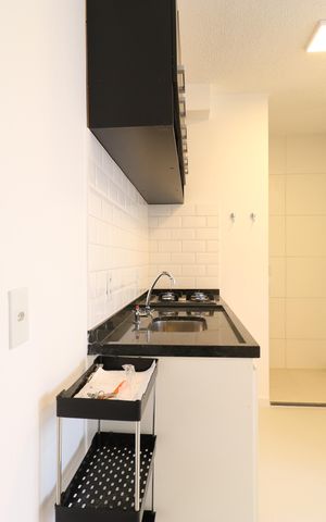 Apartamento para alugar com 34m², 2 quartos e sem vagaCozinha e Área de Serviço