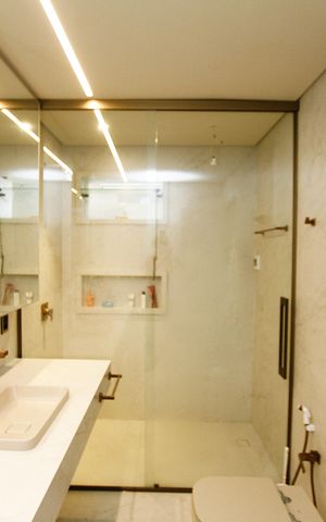 Apartamento à venda com 140m², 3 quartos e 1 vagaBanheiro Social
