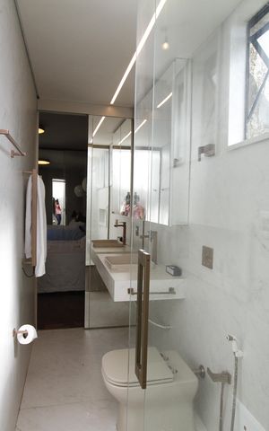 Apartamento à venda com 140m², 3 quartos e 1 vagaBanheiro da Suíte