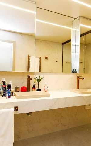 Apartamento à venda com 140m², 3 quartos e 1 vagaBanheiro Social