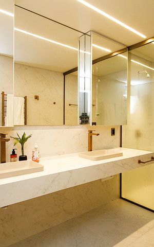 Apartamento à venda com 140m², 3 quartos e 1 vagaBanheiro Social