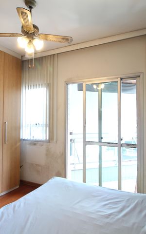 Apartamento à venda com 98m², 3 quartos e 1 vagaQuarto 3