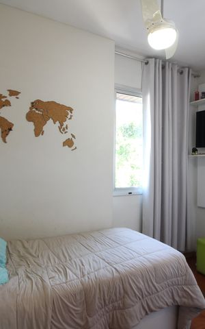 Apartamento à venda com 98m², 3 quartos e 1 vagaQuarto 2