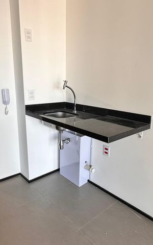 Studio à venda com 25m², 1 quarto e sem vaga