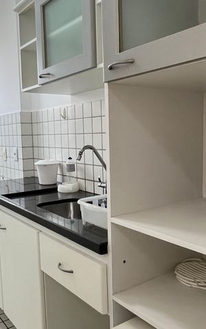 Apartamento para alugar com 130m², 2 quartos e 1 vagaCozinha e Área de Serviço
