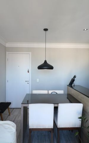 Apartamento à venda com 46m², 2 quartos e 1 vaga Apartamento à venda com 46m², 2 quartos e 1 vagaSala