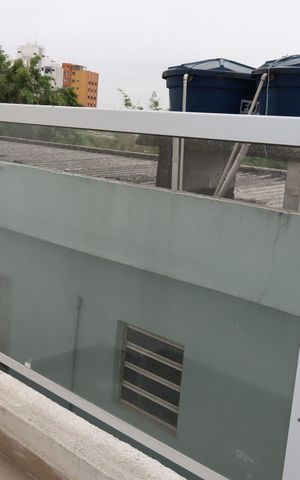 Apartamento à venda com 39m², 1 quarto e sem vagaVaranda do quarto