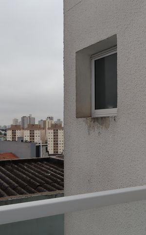 Apartamento à venda com 39m², 1 quarto e sem vagaVaranda do quarto