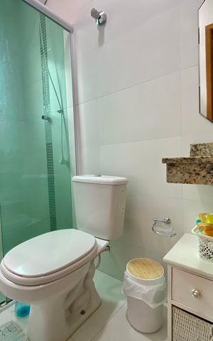 Casa à venda com 137m², 3 quartos e 3 vagas Casa à venda com 137m², 3 quartos e 3 vagasBanheiro da Suíte 2