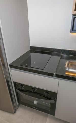 Studio para alugar com 45m², 1 quarto e sem vagaSala e Cozinha