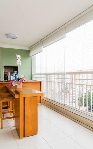 Apartamento à venda com 93m², 3 quartos e 2 vagasVaranda da Sala